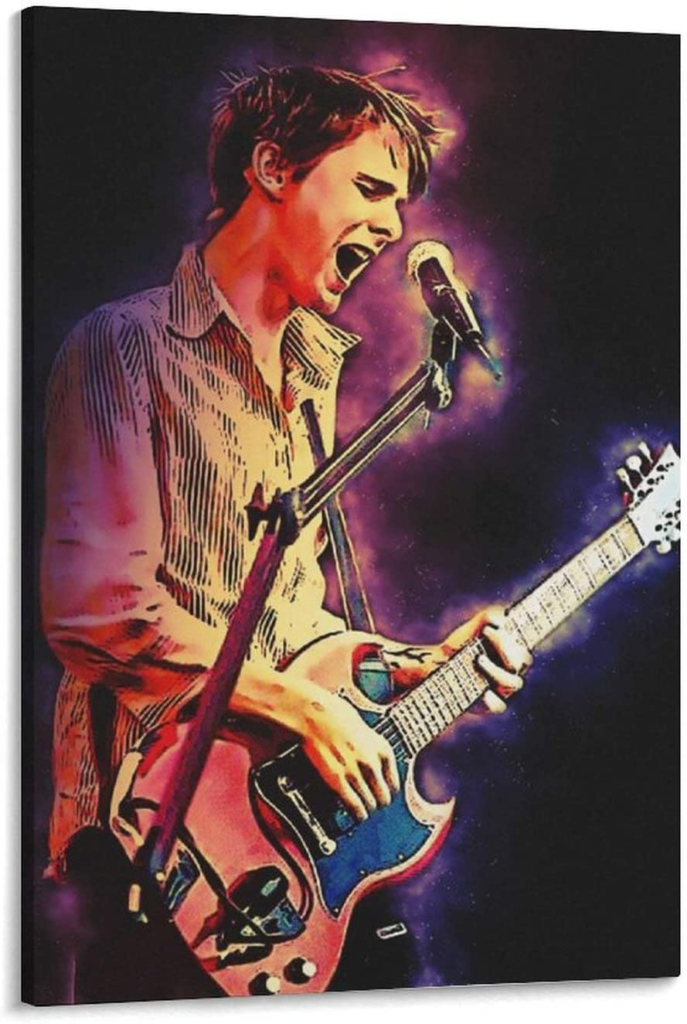 Matt Bellamy Rock Guitarist Poster