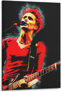 MATT BELLAMY Canvas Art Poster