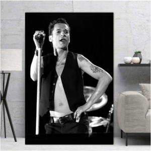 Dave Gahan Pop Music Star Poster